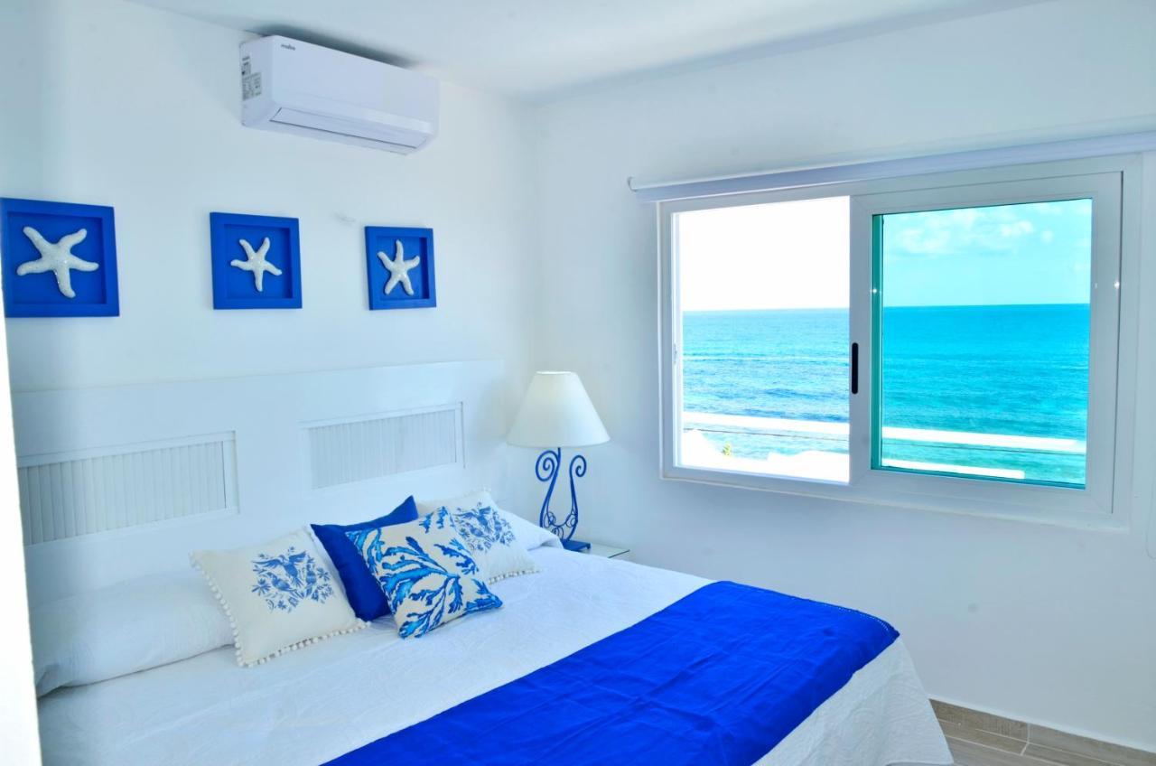 Ar Ocean View Apartments Isla Mujeres Bagian luar foto
