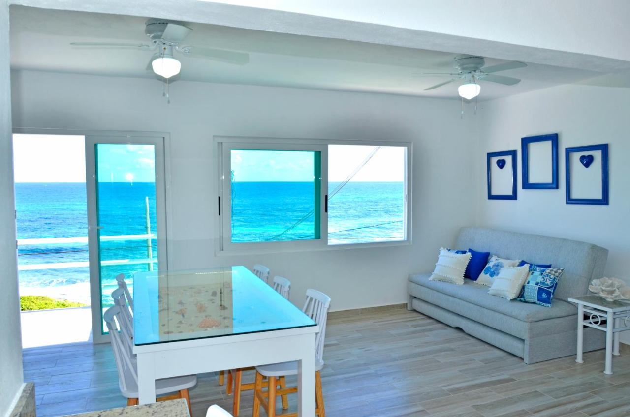 Ar Ocean View Apartments Isla Mujeres Bagian luar foto