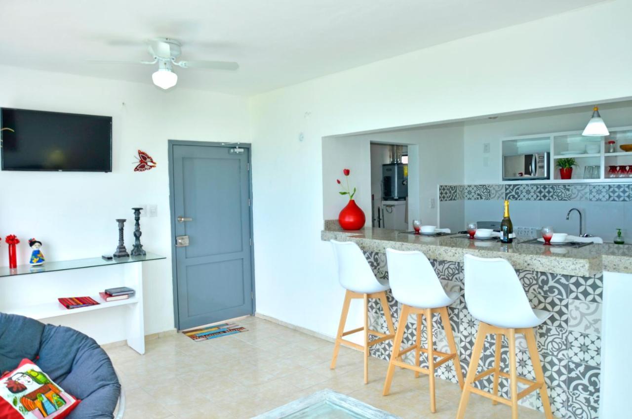 Ar Ocean View Apartments Isla Mujeres Bagian luar foto
