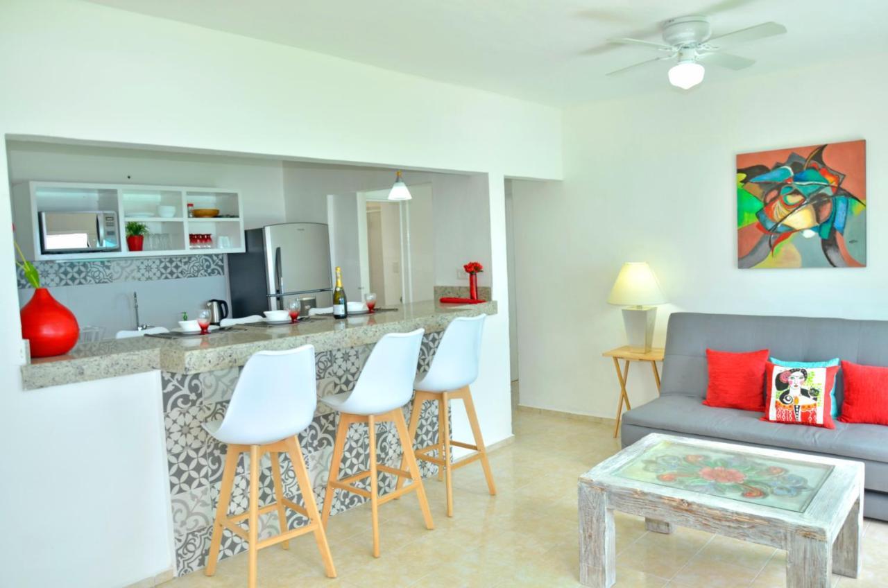 Ar Ocean View Apartments Isla Mujeres Bagian luar foto