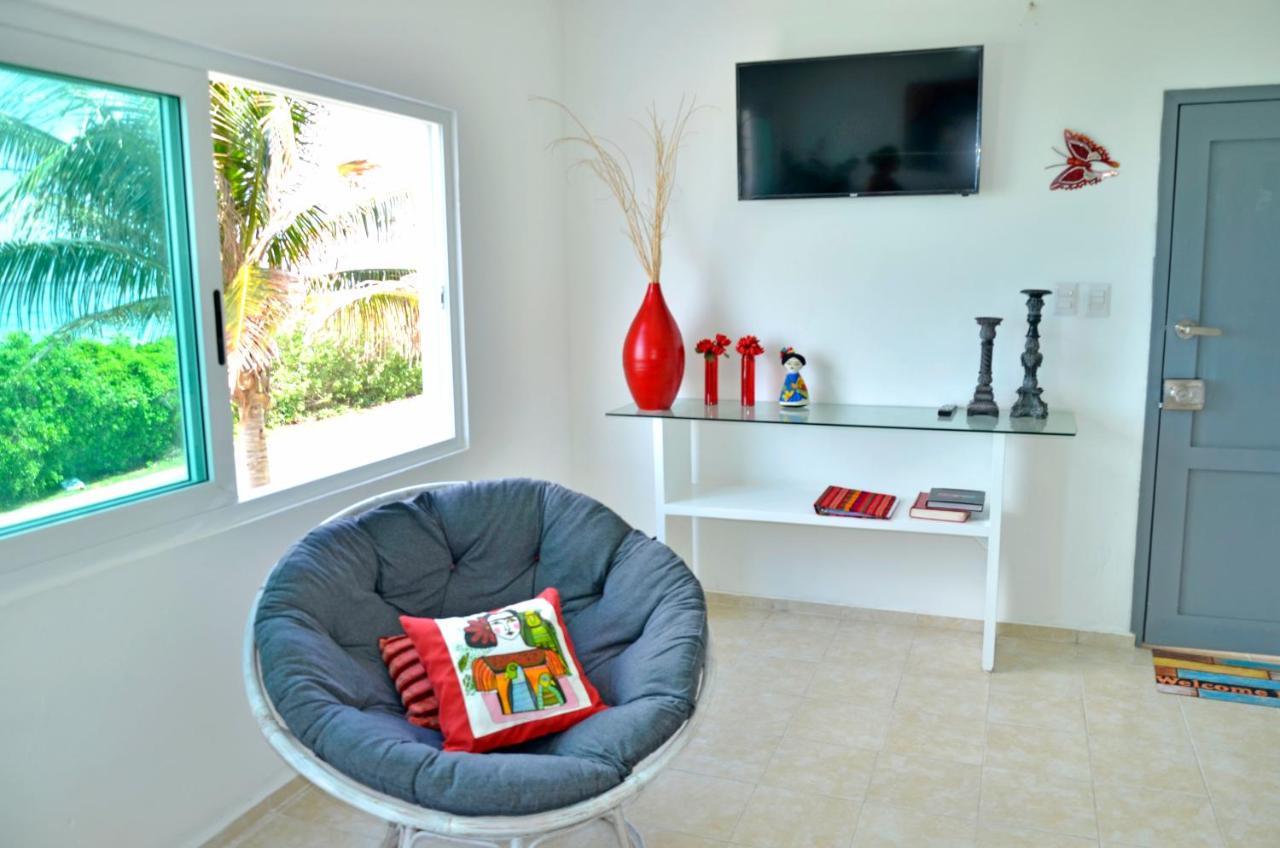 Ar Ocean View Apartments Isla Mujeres Bagian luar foto